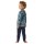 SCHIESSER Jungen Schlafanzug Set, 2-tlg. - Boys World 1, lang, Frottee, Motiv Blau/Grau 104