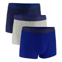 UNDER ARMOUR mens boxer shorts, 3-pack - Performance Tech Trunks Solid 3", stretch, solid color Blue/Grey M (Medium)