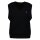 GANT Herren Strickpullunder - CLASSIC COTTON VEST, V-Ausschnitt, Baumwolle Schwarz L