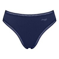 Sloggi Damen Slips, 6er Pack - GO Crush High Leg C6P, Unterhose, Stretch-Baumwolle Blau XS