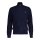 GANT Herren Strickjacke, Wolle - EXTRAFINE LAMBSWOOL ZIP CARDIGAN, Stehkragen Blau 4XL