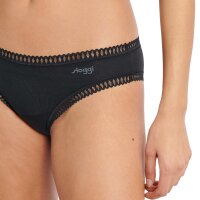 Sloggi ladies briefs, 6-pack - GO Crush Mini C6P, pants, stretch cotton Blue XS (X-Small)