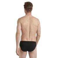 Sloggi mens briefs, 4-pack - GO Natural Brief C4P, pants, cotton stretch Black S (Small)