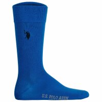 U.S. POLO ASSN. Mens socks, 6-pack - business socks, cotton mix Navy/Royal blue/Red 43-46 (9-11 UK)