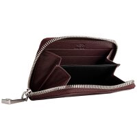 JOOP! Damen Geldbörse - Lantea Aena Purse sh5z, 8x11x2 cm (HxBxT), Echtleder Dunkelrot