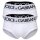 DOLCE & GABBANA Herren Slips, 2er Pack - Slip Brando, Stretch Baumwolle Weiß XXL