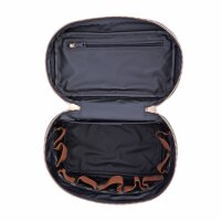 JOOP! Damen Kosmetiktasche - Cortina 1.0 Flora Washbag mhz, Cornflower, Logo, 17x24x13cm (HxBxT) Dunkelblau 2