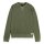 SCOTCH&SODA Herren Sweatshirt mit Struktur - Structured Sweatshirt, Pullover, einfarbig Grün M