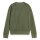 SCOTCH&SODA Herren Sweatshirt mit Struktur - Structured Sweatshirt, Pullover, einfarbig Grün M
