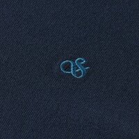 SCOTCH&SODA Men Turtleneck jumper - Ecovero Blend Turtleneck Sweater, single-coloured Dark Blue M (Medium)