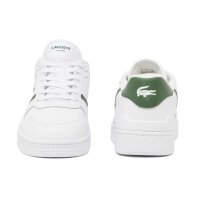 LACOSTE Mens Sneaker - T-CLIP SET, sneakers, logo, genuine leather White/Green EUR 43 (9 UK)
