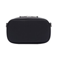 LACOSTE Damen Umhängetasche - Daily City Zipped Crossover Bag, 11x20x6cm (HxBxT) Schwarz