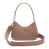 LACOSTE Damen Handtasche - Daily City Shoulder Bag, Handtasche, 15x23x6cm (HxBxT) Hellbraun