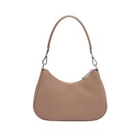 LACOSTE ladies handbag - Daily City Shoulder Bag, handbag, 15x23x6cm (HxWxD) Light brown