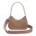 LACOSTE ladies handbag - Daily City Shoulder Bag, handbag, 15x23x6cm (HxWxD) Light brown