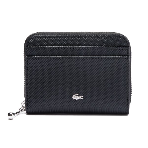LACOSTE Damen Geldbörse - Daily City Small Wallet, 8,5x11,5x3cm (HxBxT) Schwarz