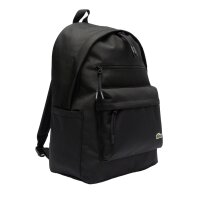 LACOSTE Unisex Backpack - Neocroc Backpack, 42,5x30x18,5 cm (HxWxD), unicoloured Black