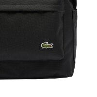 LACOSTE Unisex Backpack - Neocroc Backpack, 42,5x30x18,5 cm (HxWxD), unicoloured Black