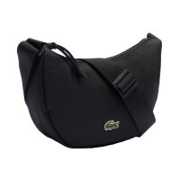 LACOSTE Ladies Handbag - Neocroc Moon Bag, 18x26,5x8cm (HxWxD)) Black