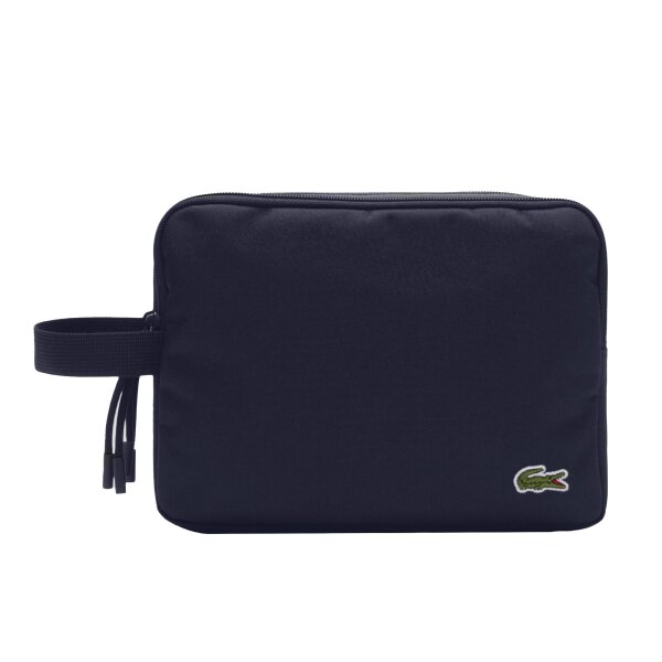 LACOSTE Unisex Toilet Bag - Neocroc Toilet Kit, 18x25,5x9,5cm (HxWxD) Dark blue