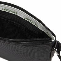 LACOSTE ladies shoulder bag - L1212 Core Essentials Crossover Bag, 17x27x2cm (HxWxD) Black