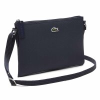 LACOSTE Damen Umhängetasche - L1212 Core Essentials Crossover Bag, 17x27x2cm (HxBxT) Dunkelblau