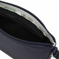 LACOSTE ladies shoulder bag - L1212 Core Essentials Crossover Bag, 17x27x2cm (HxWxD) Dark Blue