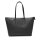 LACOSTE Ladies Handbag - L1212 Core Essentials Shopping Bag, 30x34x14cm (HxWxD) Black