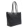 LACOSTE Ladies Handbag - L1212 Core Essentials Shopping Bag, 30x34x14cm (HxWxD) Black