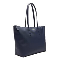 LACOSTE Damen Handtasche - L1212 Core Essentials Shopping Bag, 30x34x14cm (HxBxT) Dunkelblau