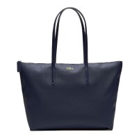 LACOSTE Ladies Handbag - L1212 Core Essentials Shopping Bag, 30x34x14cm (HxWxD) Dark Blue