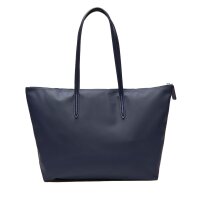 LACOSTE Ladies Handbag - L1212 Core Essentials Shopping Bag, 30x34x14cm (HxWxD) Dark Blue