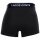 LACOSTE Herren Boxershorts, 5er Pack - Trunks, Casual, Cotton Stretch, Logobund Schwarz/Blau/Grün S
