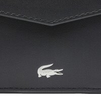 LACOSTE Men Wallet with key ring, gift set - Ossian Textured M Billfold Key Ring Box, 9,8x11,5x3cm (HxWxD) Black
