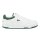 LACOSTE mens sneaker - Linedrive 125 1, trainers, logo, genuine leather White/Green EUR 43 (9 UK)