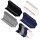 HEAD Unisex Quarter socks, 12-pack - Elements All Sport Quarter, logo, solid colour