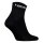 HEAD Unisex Quarter socks, 12-pack - Elements All Sport Quarter, logo, solid colour Black 39-42 (UK 6-8)