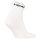 HEAD Unisex Quarter Socken, 12er Pack - Elements All Sport Quarter, Logo, einfarbig Weiß 39-42