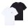 Levis Mens T-Shirts, 2-Pack - ‘The Graphic Tee - 2 Pack’, Round Neck, Cotton Black/White M (Medium)