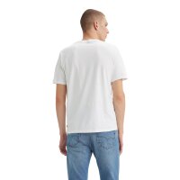 Levis Mens T-Shirts, 2-Pack - ‘The Graphic Tee - 2 Pack’, Round Neck, Cotton White S (Small)