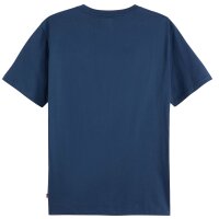 Levis Herren T-Shirt - "Sportswear Logo Graphic Tee", Rundhals, Baumwolle Blau 2XL