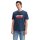 Levis Herren T-Shirt - "Sportswear Logo Graphic Tee", Rundhals, Baumwolle Blau 2XL