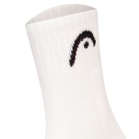 HEAD unisex socks, pack of 12 - All  Sports Training Short Crew, sports socks, logo, solid colour Grey/White/Black 39-42 (UK 6-8)