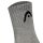 HEAD unisex socks, pack of 12 - All  Sports Training Short Crew, sports socks, logo, solid colour Grey/White/Black 39-42 (UK 6-8)