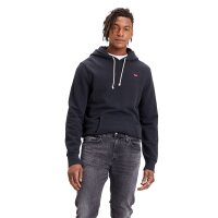 Levis Mens Hoodie - ‘The Original Housemark Hoodie’, sweatshirt, hood, cotton Black S (Small)
