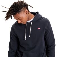 Levis Mens Hoodie - ‘The Original Housemark Hoodie’, sweatshirt, hood, cotton Black XL (X-Large)