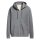Levis Herren Sweatjacke mit Kapuze - "The Original Housemark Zip Up", Baumwolle Grau S