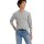 Levis Herren Strickpullover - "Lightweight Housemark Sweater", Rundhals, Baumwoll-Mix Grau L