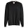 Levis Herren Strickpullover - "Lightweight Housemark Sweater", Rundhals, Baumwoll-Mix Schwarz M