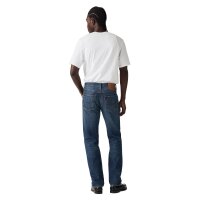 Levis mens jeans – ‘501 Original’, cotton denim, length 32, straight fit Dark Blue 30W/32L